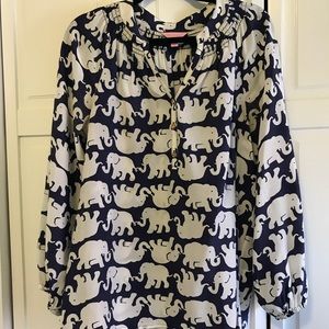 Lilly Pulitzer Elsa Top tusk in the sun